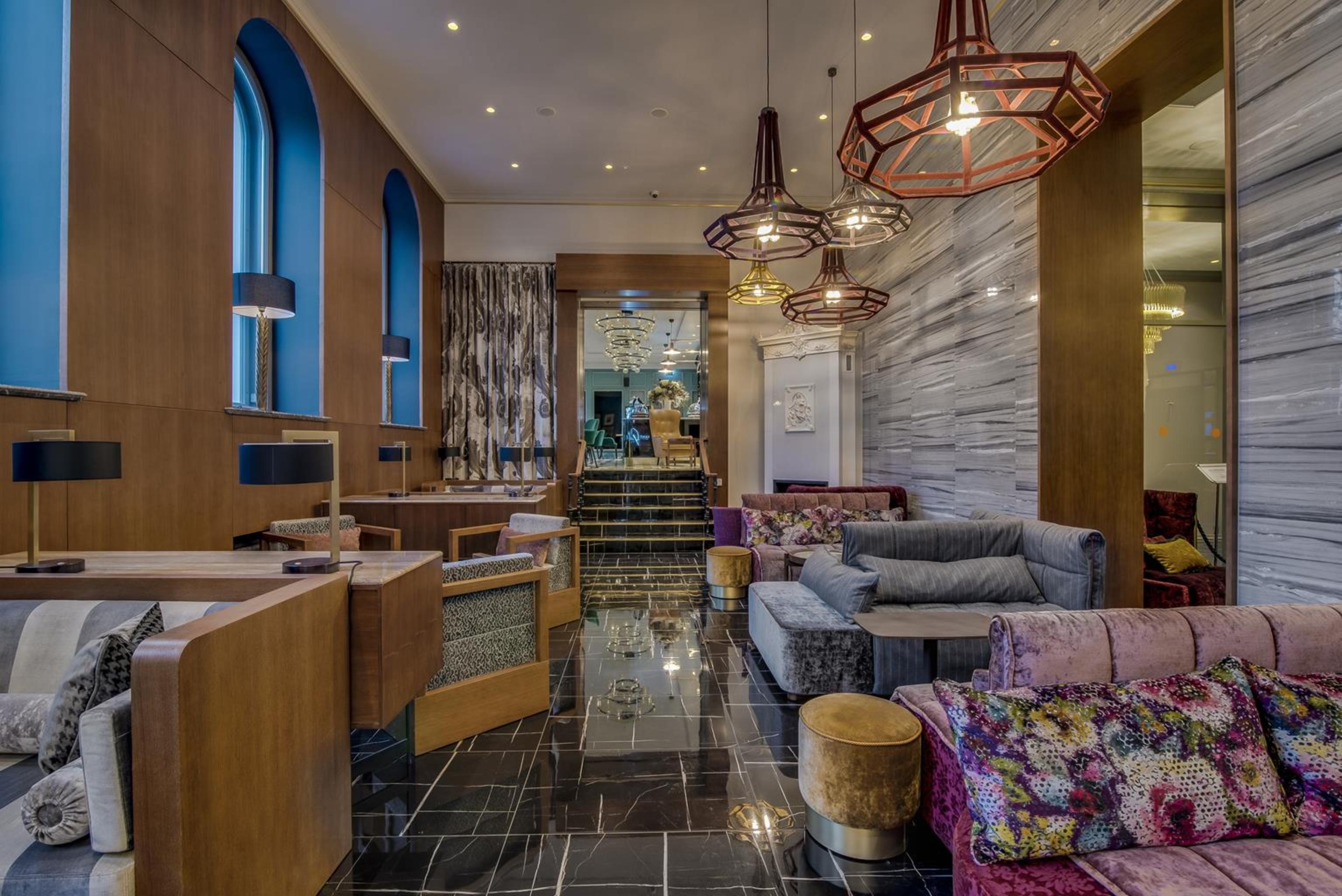 Grand Poet Hotel And Spa By Semarah Riga Exterior foto The interior of the hotel